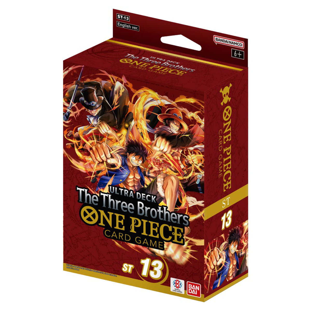 One Piece Card Game The Three Brothers Ultra Deck ST-13