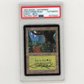 1993 Magic The Gathering Christopher Rush Forest Beta Authentic (#MW8024)